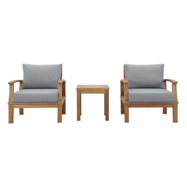 Modway EEI-1487-NAT-GRY-SET