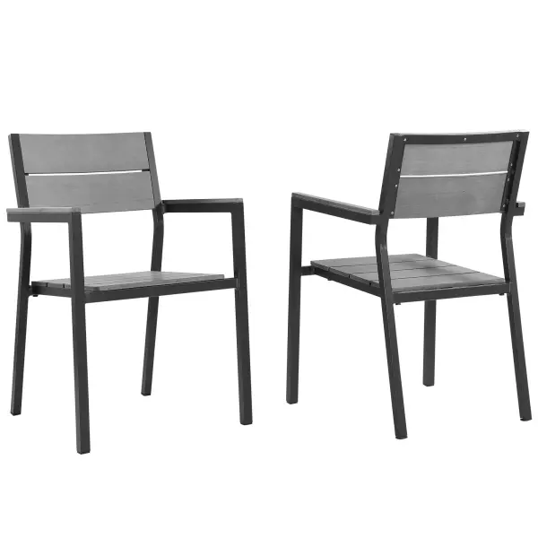 Modway EEI-1739-BRN-GRY-SET