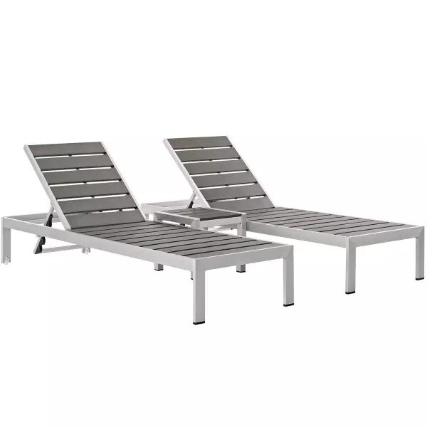 Modway EEI-2466-SLV-GRY-SET