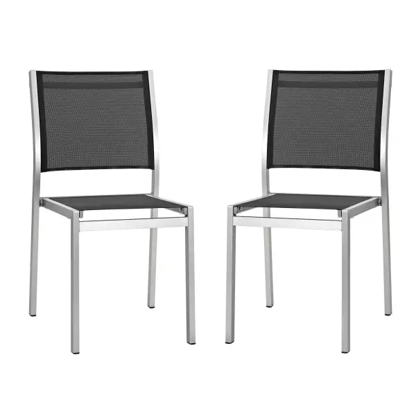 Modway EEI-2585-SLV-BLK-SET