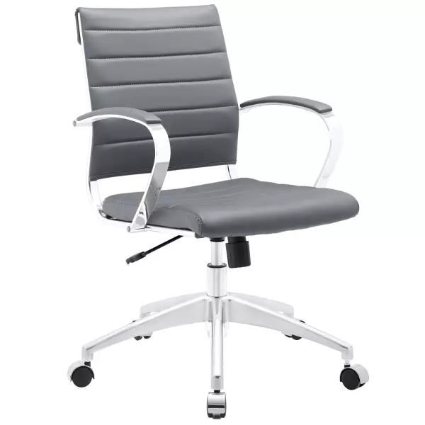 EEI-273-GRY Jive Mid Back Office Chair Gray