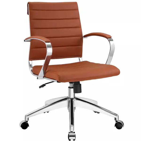 EEI-273-TER Jive Mid Back Office Chair Terracotta