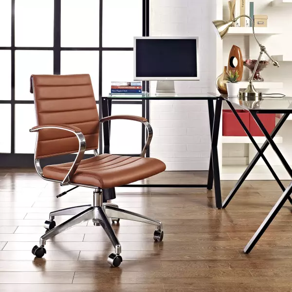 EEI-273-TER Jive Mid Back Office Chair Terracotta