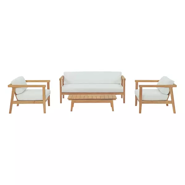 Modway EEI-3111-NAT-WHI-SET
