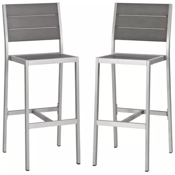 Modway EEI-3156-SLV-GRY-SET