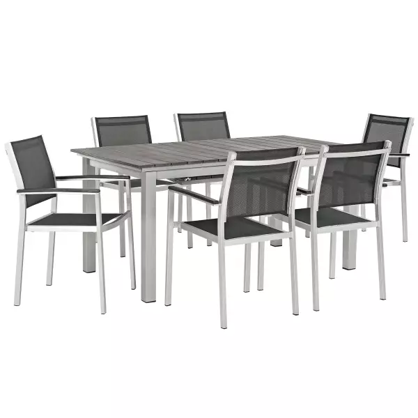 Modway EEI-3200-SLV-BLK-SET