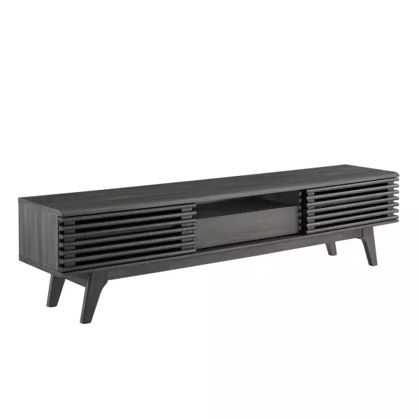 EEI-3305-CHA Render 70" TV Stand Charcoal