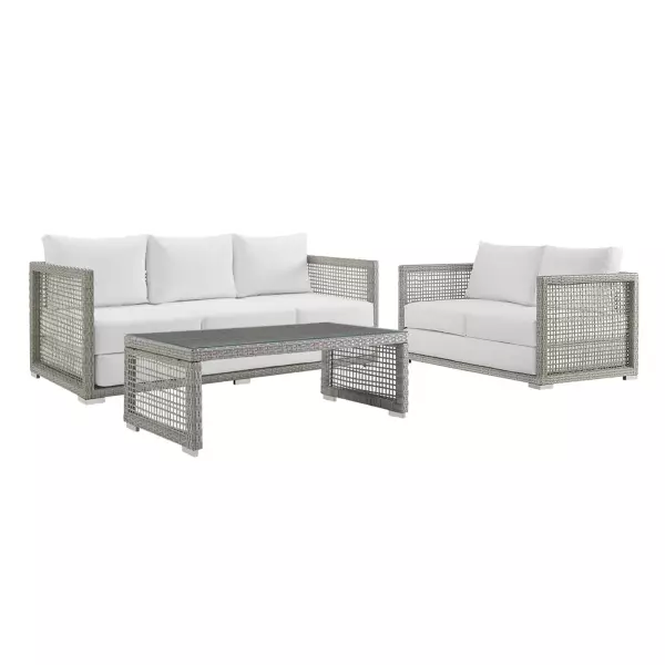 Modway EEI-3598-GRY-WHI-SET
