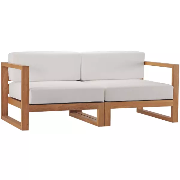 Modway EEI-4256-NAT-WHI-SET