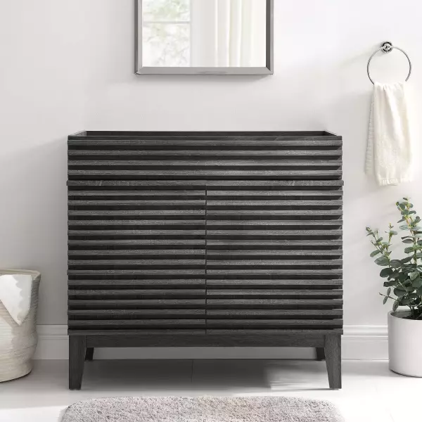 EEI-4340-CHA Render 36" Bathroom Vanity Cabinet