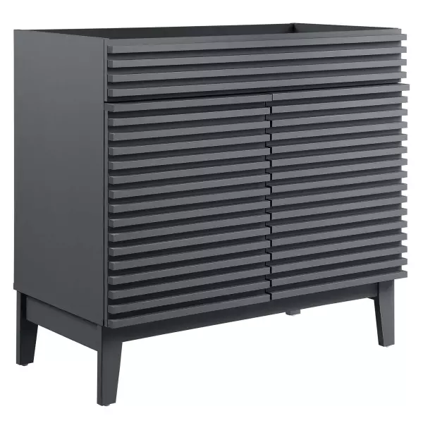 EEI-4340-GRY Render 36" Bathroom Vanity Cabinet