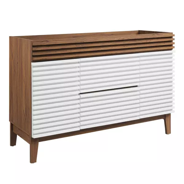 EEI-4341-WHI-WAL Render 48" Single Bathroom Vanity Cabinet