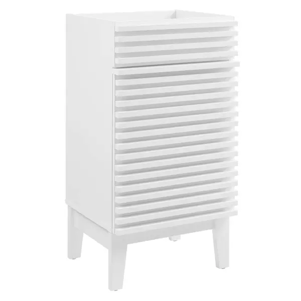 EEI-4849-WHI Render 18" Bathroom Vanity Cabinet