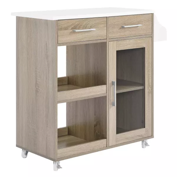 Modway EEI-6277-OAK-WHI