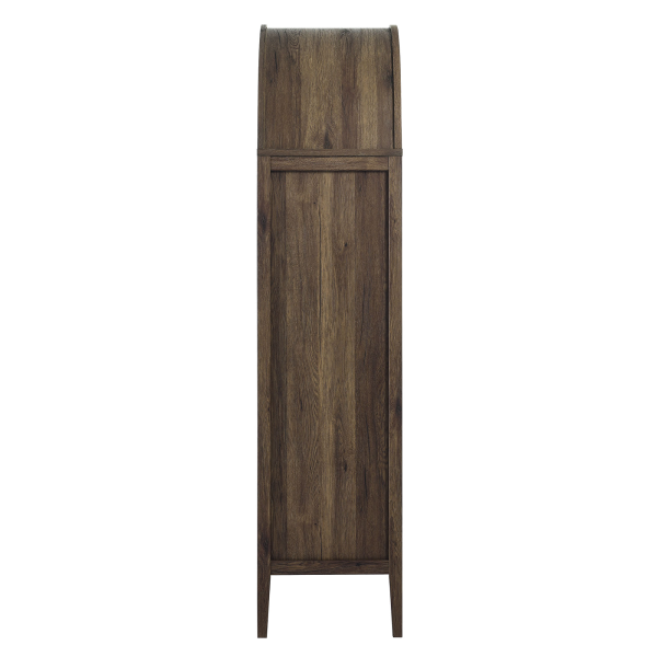 Eei 6639 Wal Hck Nolan Tall Arched Storage Display Cabinet By Modway In Brown 4