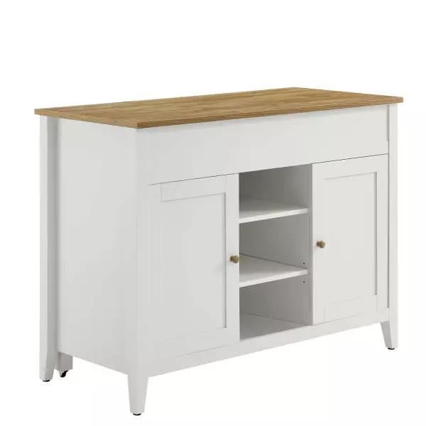 Modway EEI-6727-OAK-WHI