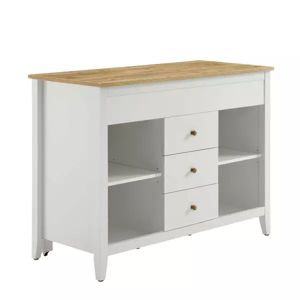 Modway EEI-6728-OAK-WHI