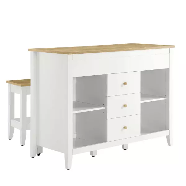 Modway EEI-6895-OAK-WHI
