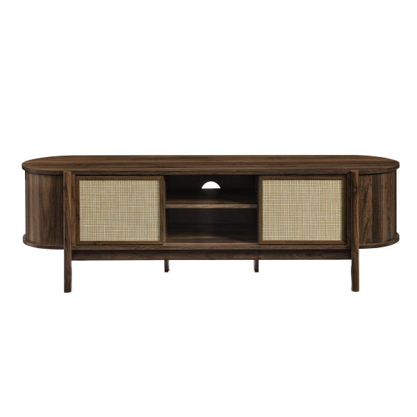 Eei 7165 Wal Reid 61 Tv Stand By Modway In Brown 5