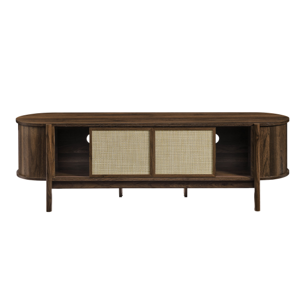 Eei 7165 Wal Reid 61 Tv Stand By Modway In Brown 6