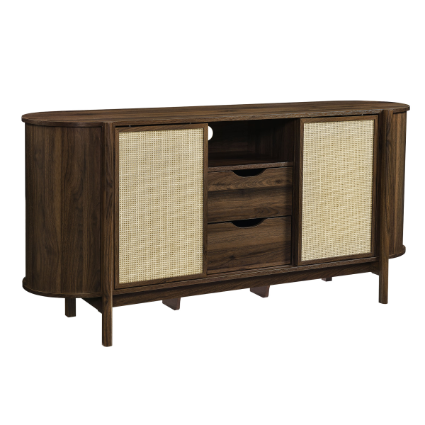 EEI-7166-WAL Reid 63" Curved Sideboard by Modway in Brown
