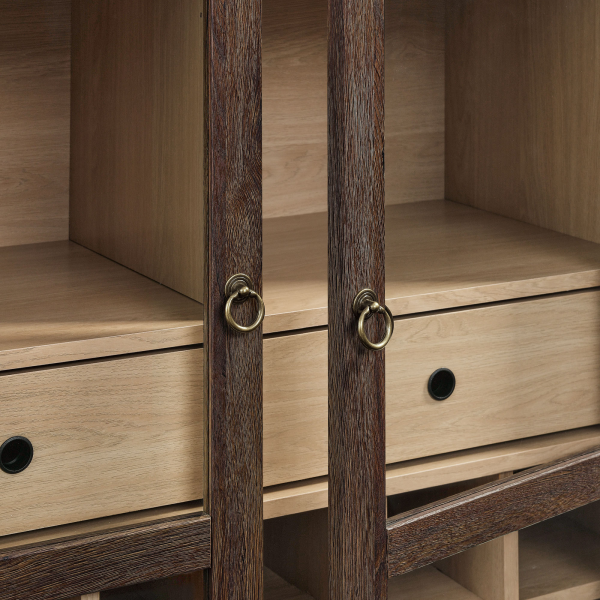 Eei 7203 Wal Loa Nolan Arched Bar Cabinet By Modway In Brown 8