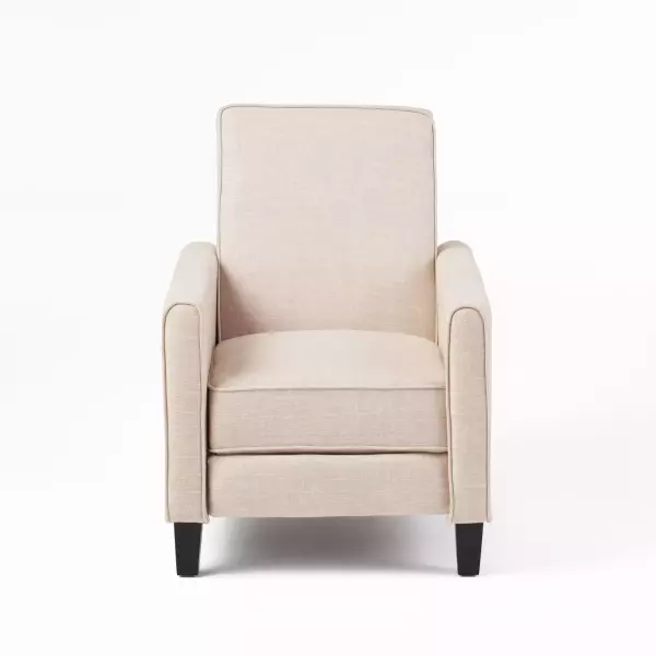 52422.00FLBEI Darvis Light Beige Fabric Recliner Club Chair