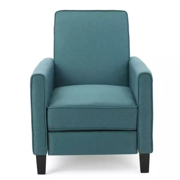 52422.00FDTE Darvis Dark Teal Fabric Recliner Club Chair