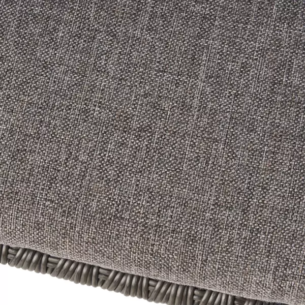 309283 Henning Indoor Woven Faux Rattan Chairs With Cushions Set Of 2 Gray And Dark Gray Finish 5