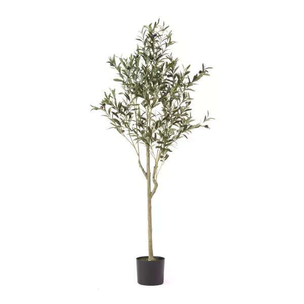 70527.00 Taos 5' x 2' Artificial Olive Tree, Green