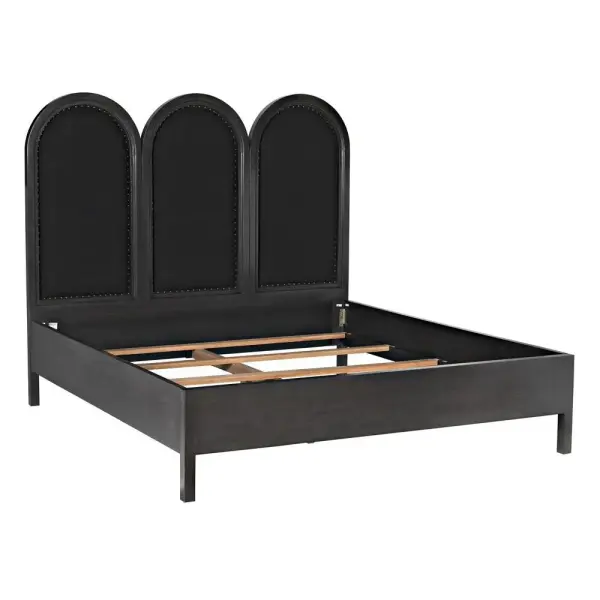 GBED137EKP Noir Arch Bed, Eastern King, Pale