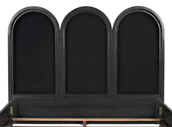 Gbed137ekp Noir Arch Bed Eastern King 4