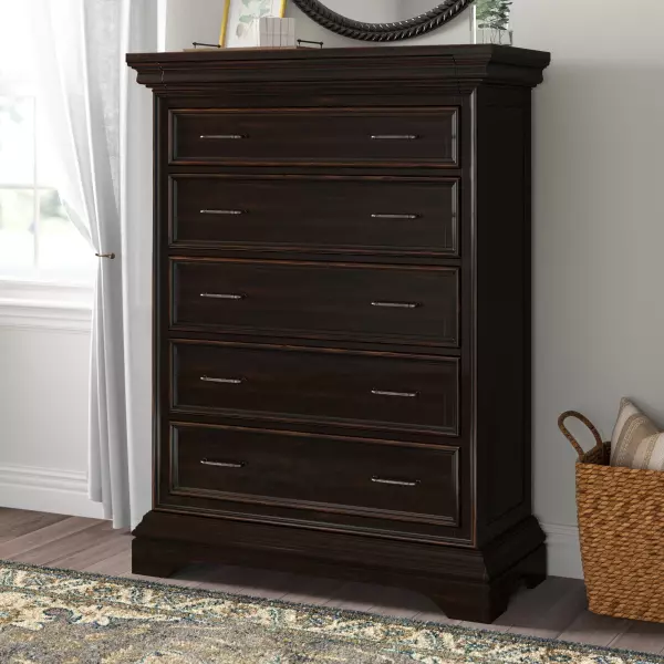 P012124 Caldwell 6 Drawer Chest