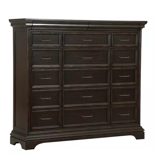 P012127 Caldwell 17 Drawer Master Chest