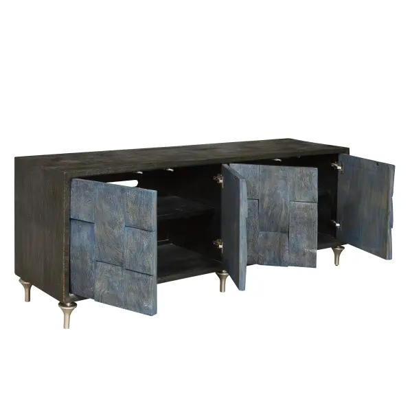 P301031 4 Door Entertainment Console By Pulaski Furniture 2