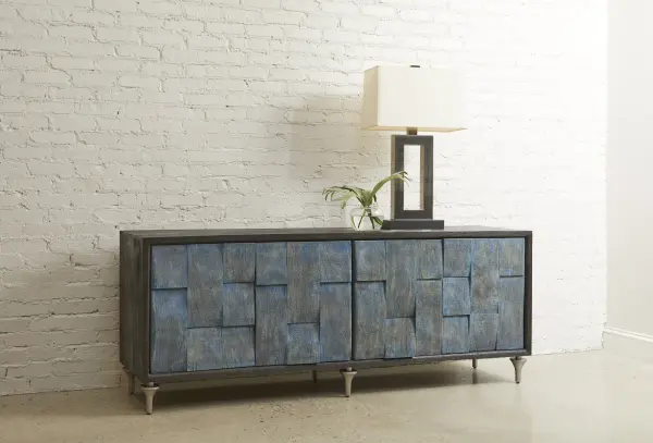 P301031 4-Door Entertainment Console by Pulaski Furniture