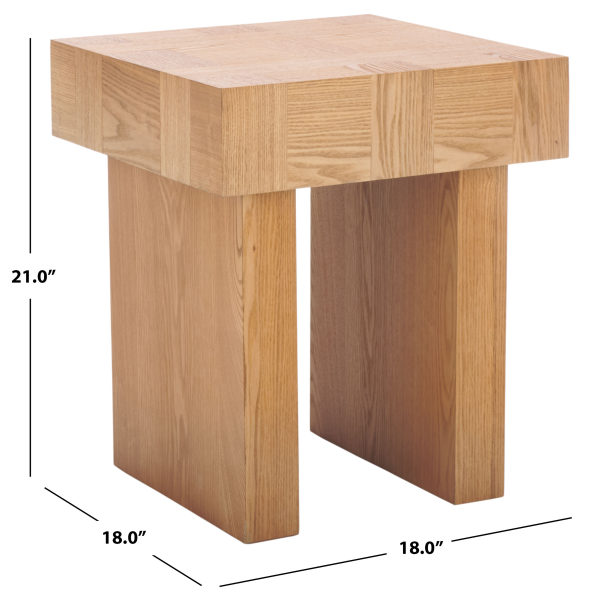 Acc2321a Famoni End Table In Natural 9