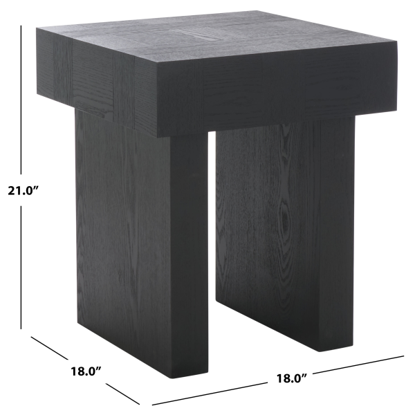 Acc2321c Famoni End Table In Black 9