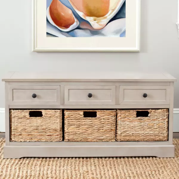 AMH5701A Damien 3 Drawer Storage Bench