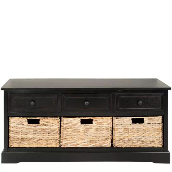 AMH5701B Damien 3 Drawer Storage Bench