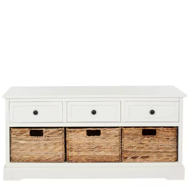 AMH5701C Damien 3 Drawer Storage Bench