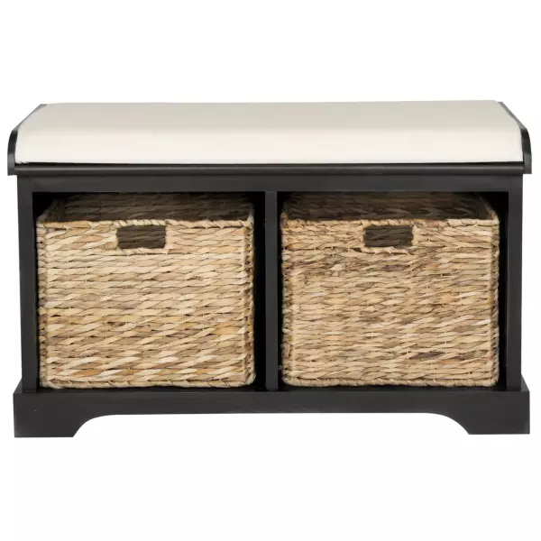 AMH5736B Freddy Wicker Storage Bench
