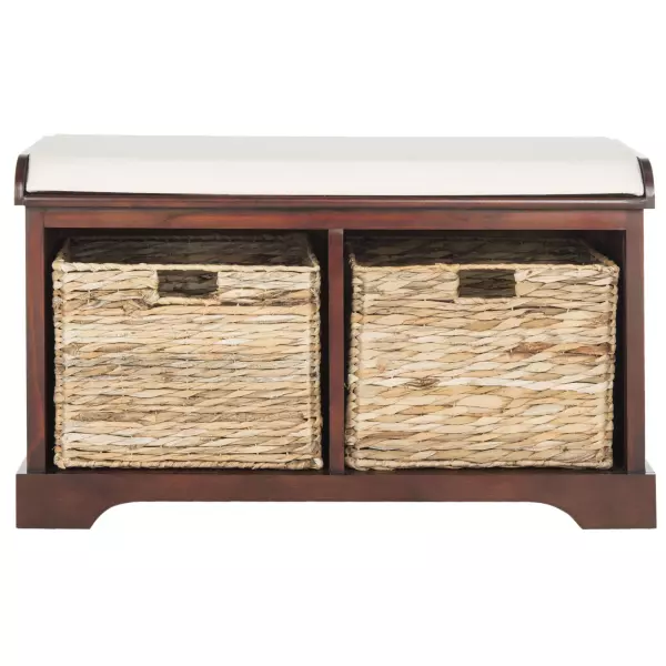 AMH5736E Freddy Wicker Storage Bench