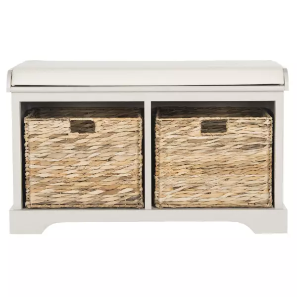 AMH5736F Freddy Wicker Storage Bench