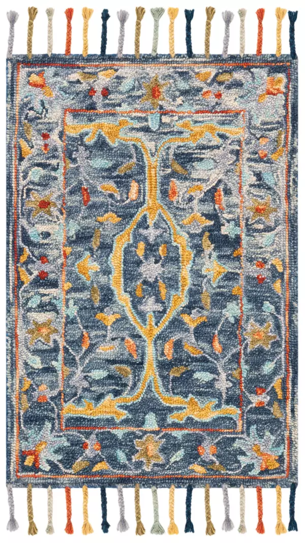 Aspen APN116M Blue Bohemian Rug
