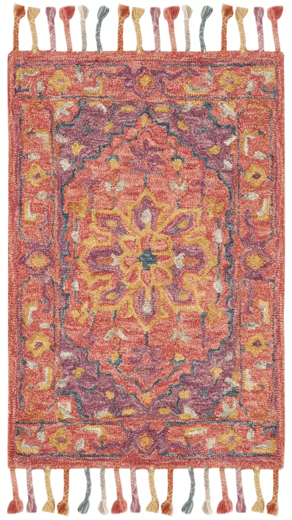 APN226A-2 Aspen APN226A Pink Bohemian Rug