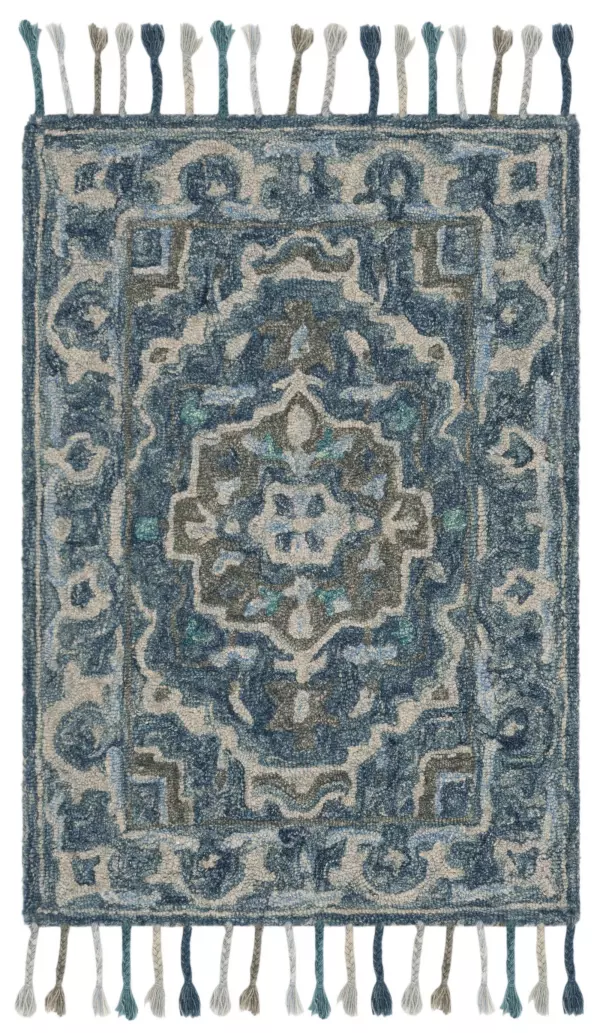 Aspen APN230A Blue Bohemian Rug