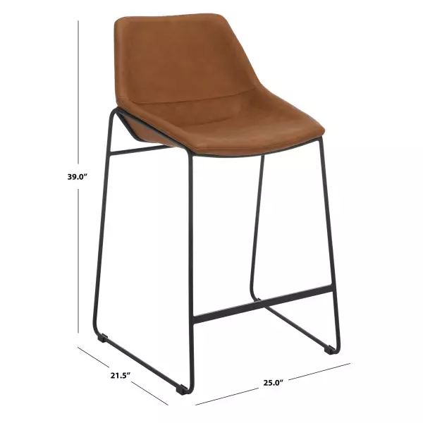 Bst3000f Alexis Mid Century Counter Stool 4