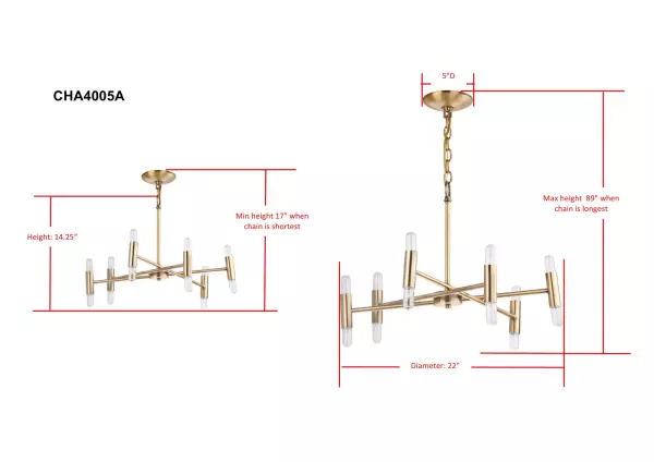 Cha4005a Dimensions
