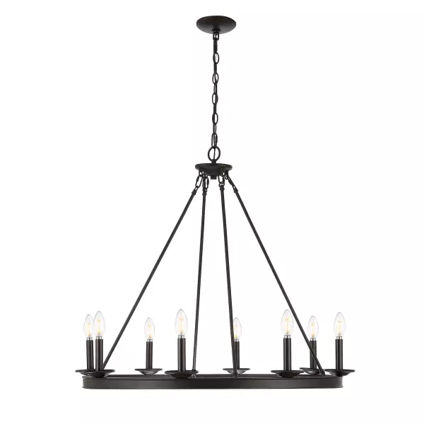 CHA4016A Fauna 8lt Chandelier